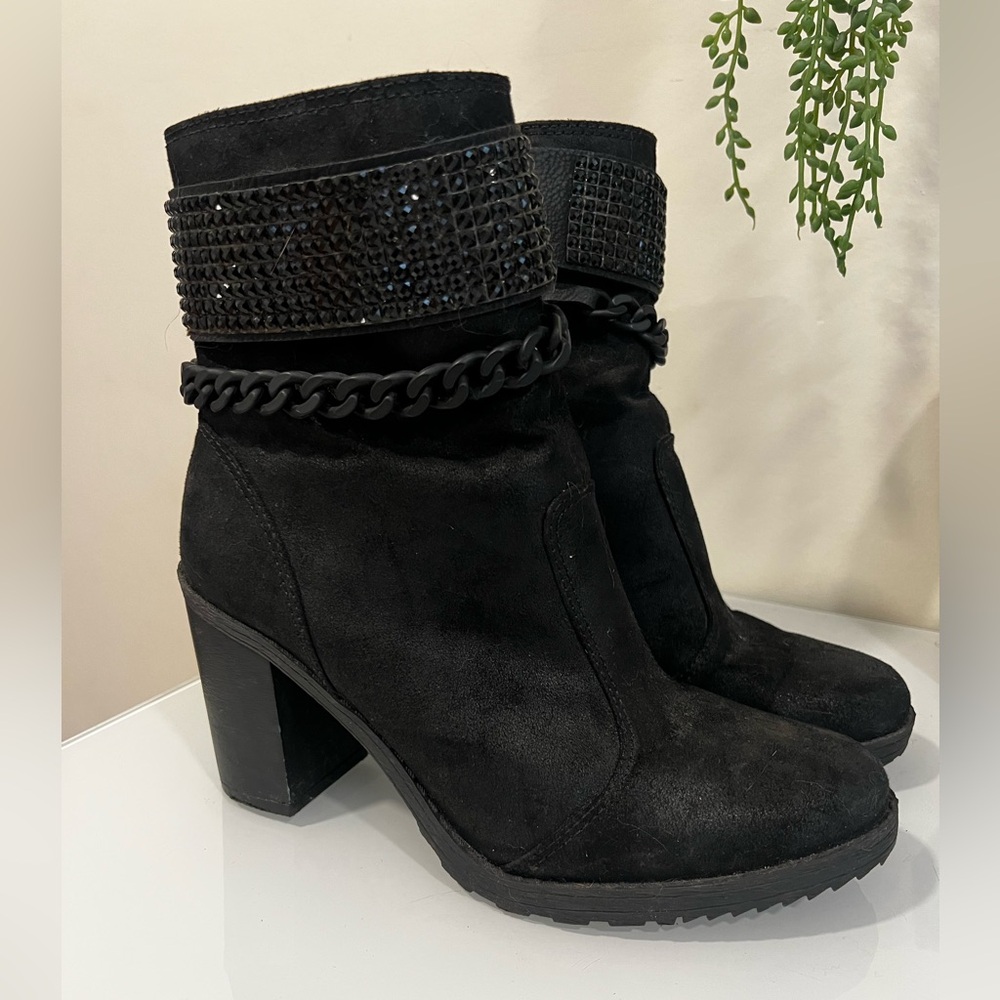 Elegant Black Women's Boots Brazilian brand size 8